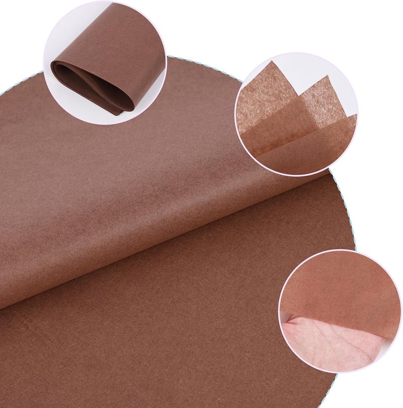 Koogel 120 Sheets Tissue Paper Bulk, 14x20 Inch Brown Gift Wrapping Paper for Wedding Decorations Birthday Party Supplies DIY Craft Projects Bulk Packaging - Image 3
